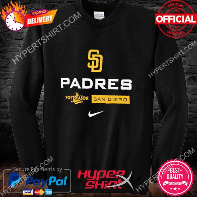 Official San Diego Padres Nike Brown 2022 Postseason Authentic Collection  Dugout Shirt, hoodie, sweater, long sleeve and tank top