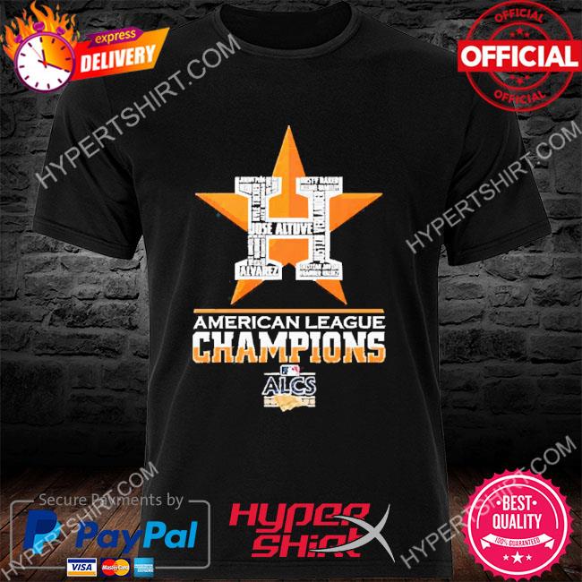 Official Team Players Houston Astros 2022 American League Champions Shirt