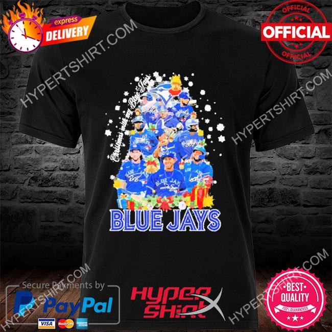 Toronto Blue Jays Sparkle Christmas Graphic T-Shirt - Mens