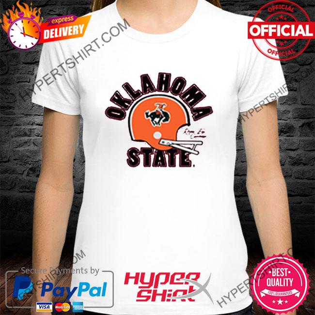Oklahoma State Osu Throwback 1960S Helmet New Shirt