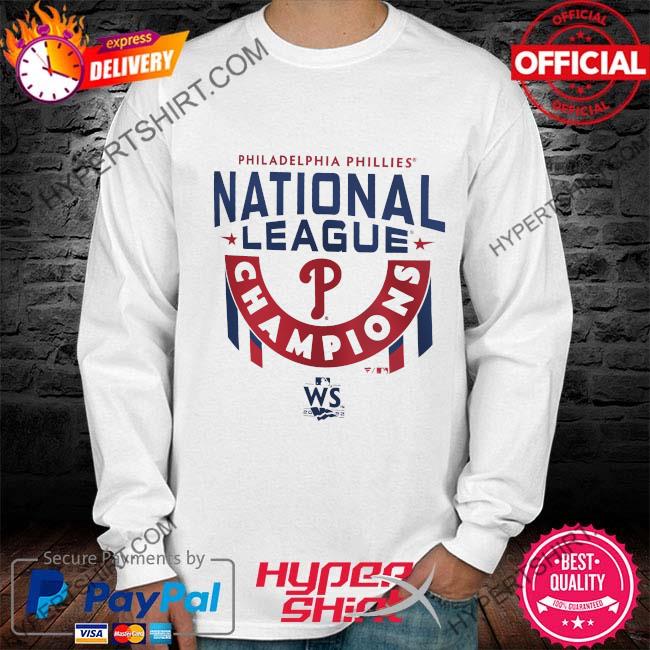 Philadelphia Phillies 2022 National League Champions Locker Room T-Shirt 