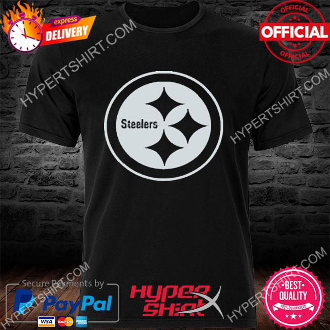 Pittsburgh Steelers Rflctv Name And Logo Shirt