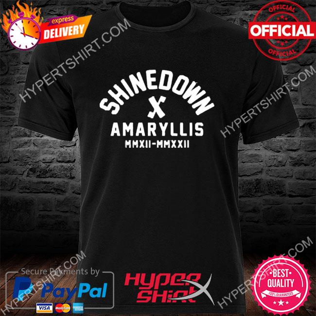 Shinedown Merch Amaryllis X Raglan Shirt