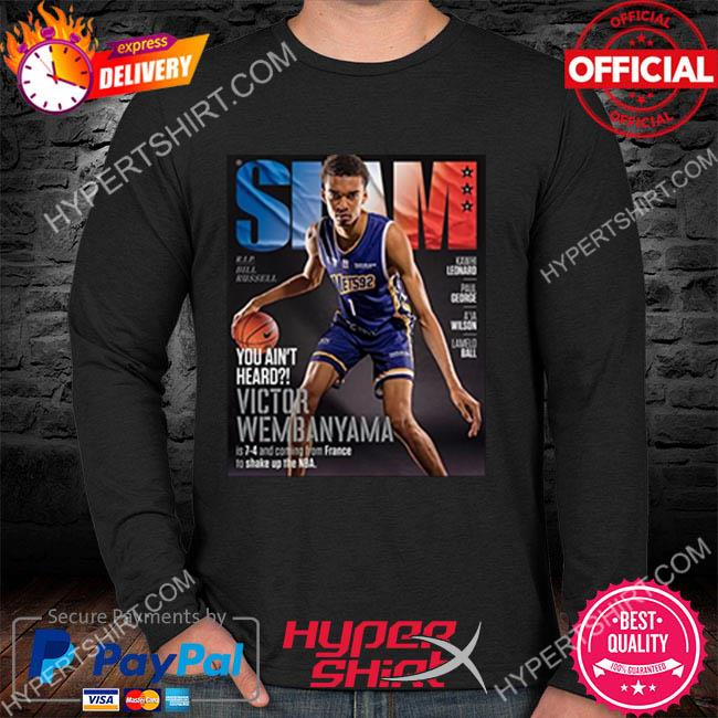 Slam Victor Wembanyama cover shirt, hoodie, sweater, long sleeve and tank  top