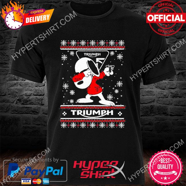 Snoopy Dabbing Triumph Christmas Sweater Shirt