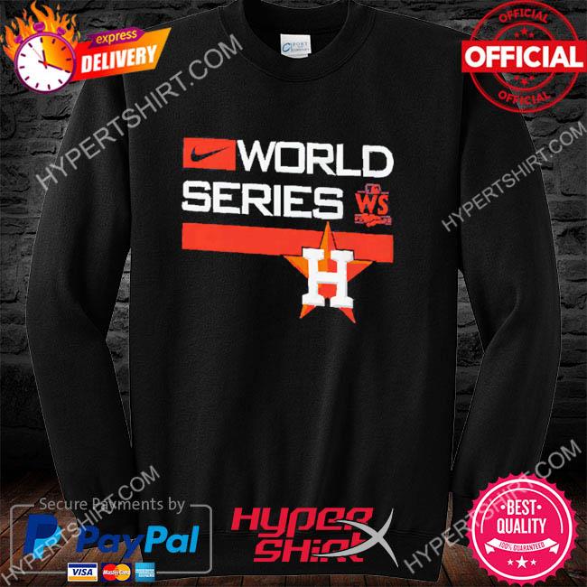 Men's Nike Navy Houston Astros 2022 World Series Authentic Collection Dugout T-Shirt Size: Medium