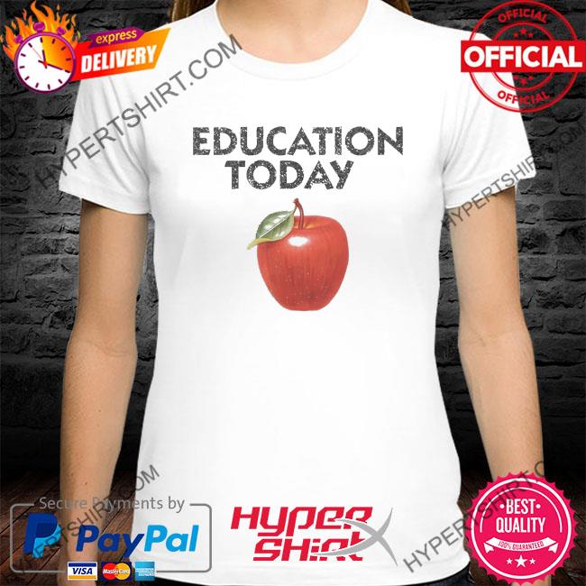Yunhyeong wearing education today shirt