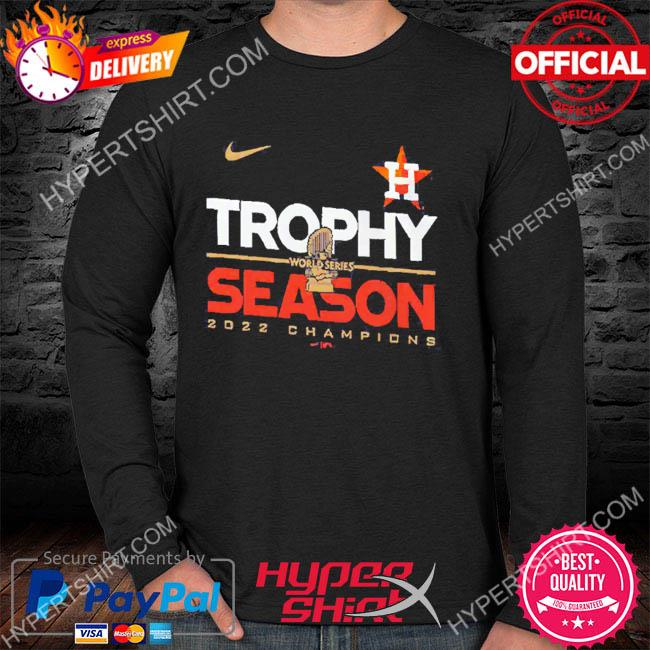 Nike Men's Houston Astros 2022 World Series Champs Commish T-shirt