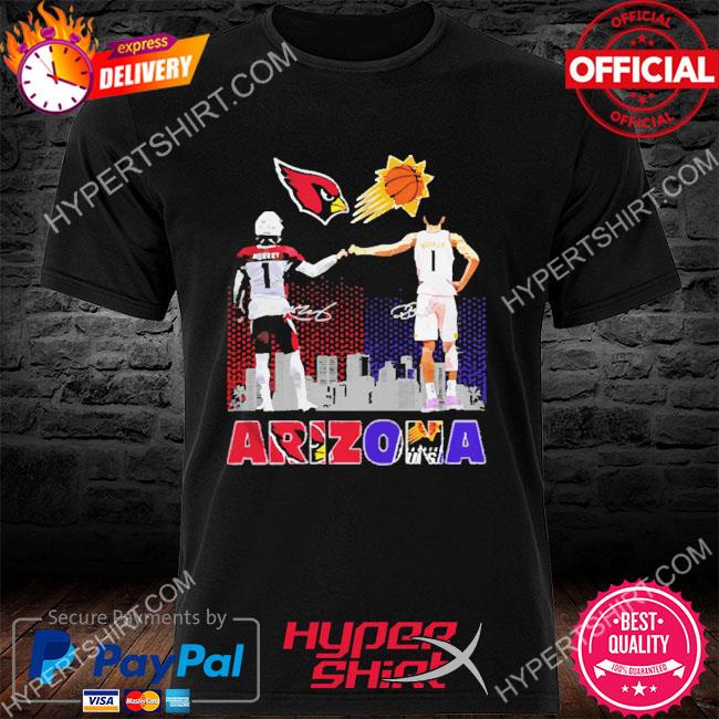 Arizona sport Arizona Cardinals Kyler Murray and Phoenix Suns Devin Booker  signatures 2022 shirt, hoodie, sweater, long sleeve and tank top