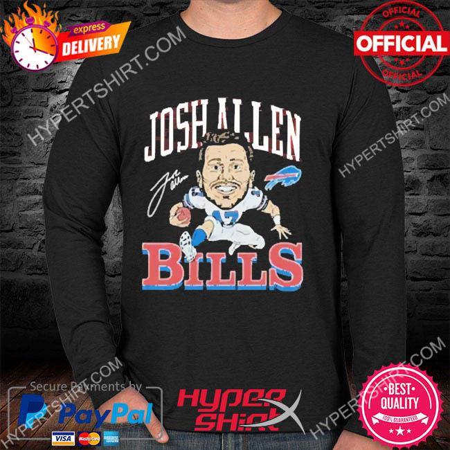 Bills Josh Allen Signature  Retro Buffalo Bills T-Shirt – HOMAGE