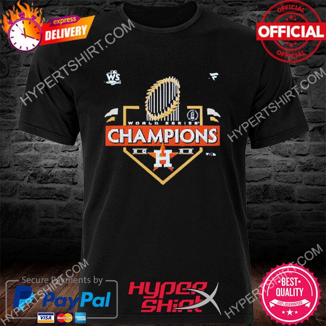 Women's Fanatics Houston Astros 2022 World Series Champions Locker Room Tee