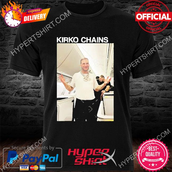 Kirko Chains Shirt Kirk Cousins
