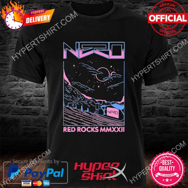 Nero Red Rock MMXXII Shirt