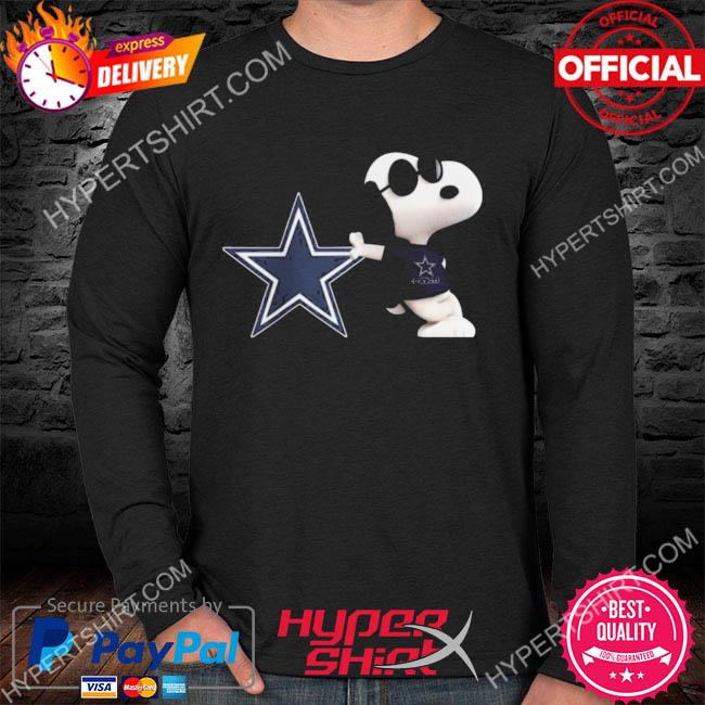 Nfl Dallas Cowboys logo and snoopy dog shirt, hoodie, sweater, long sleeve  and tank top