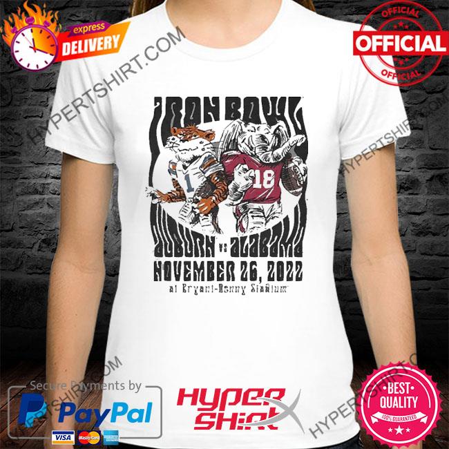 Official auburn Tigers Vs Alabama Crimson Tide Iron Bowl 2022 Shirt