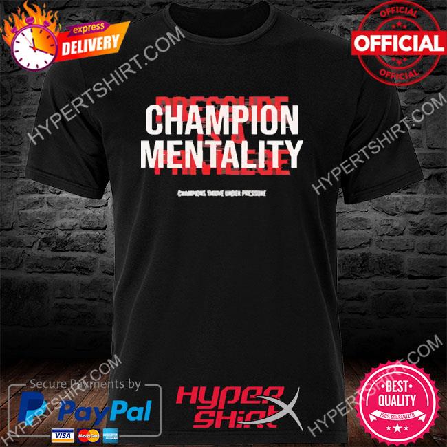 Official chris bumstead merch piap champion mentality shirt