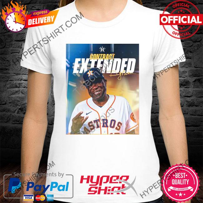 Official Dusty Baker Contract Extended Shirt