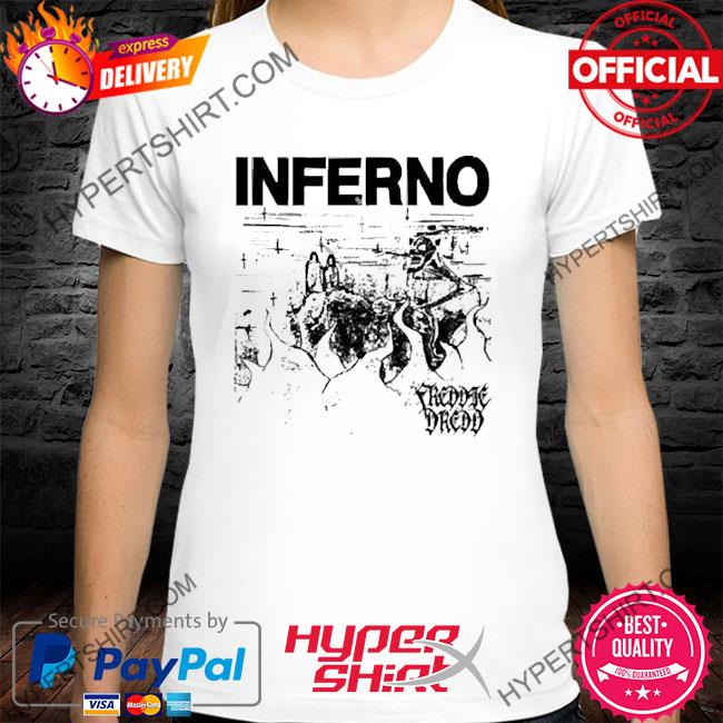 Official freddie Dredd Inferno White 2022 Shirt