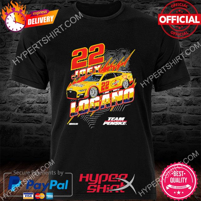 Official Joey Logano Team Penske Black Groove Shirt