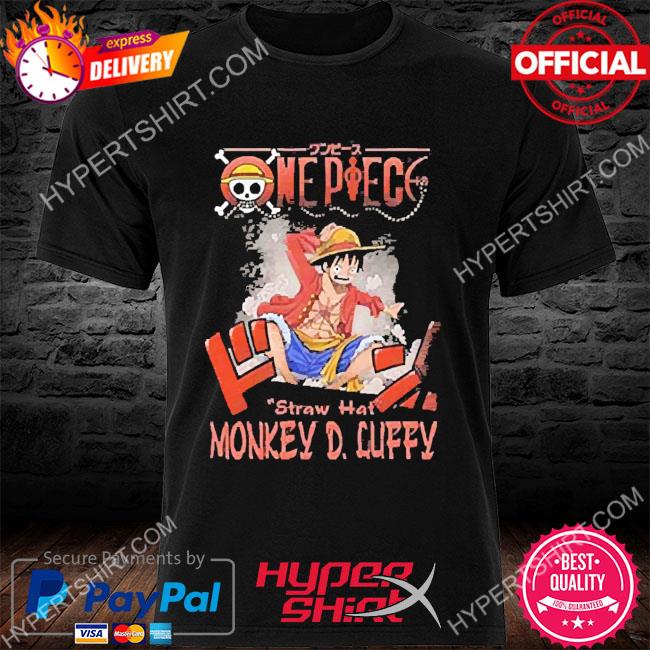 Official one Piece Straw Hat Monkey D. Luffy T-Shirt