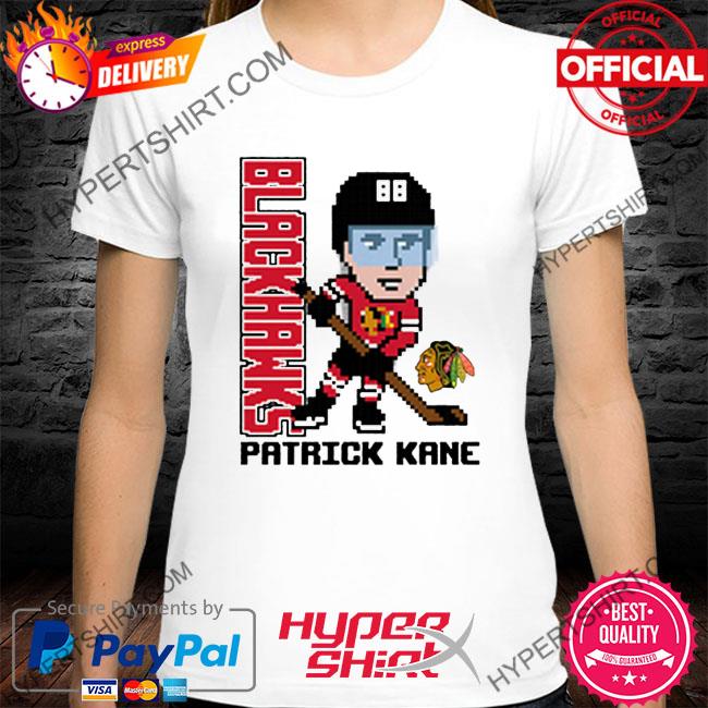 Official Patrick Kane Chicago Blackhawks Youth Pixel Player 2.0 T-Shirt
