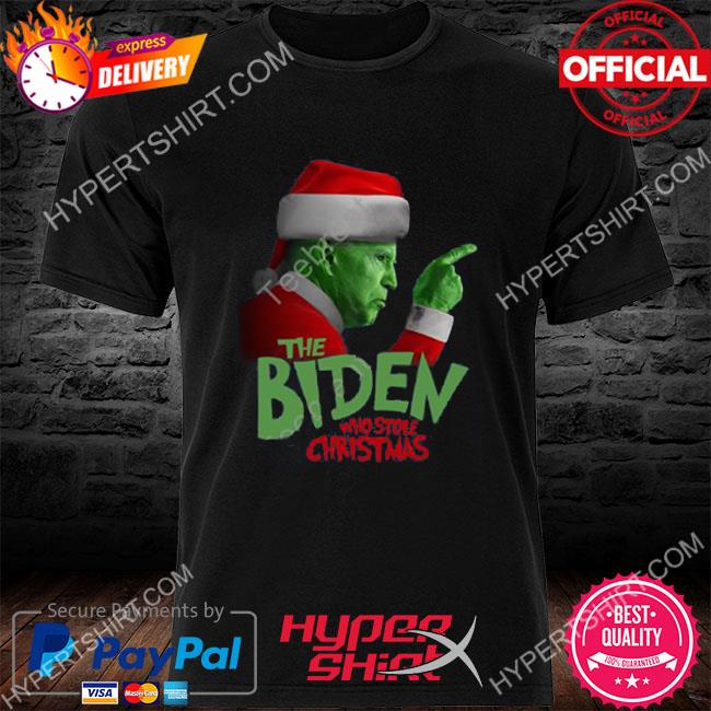 Official The Officer Tatum Grinch The Biden Who Stole Christmas Sweatshirt
