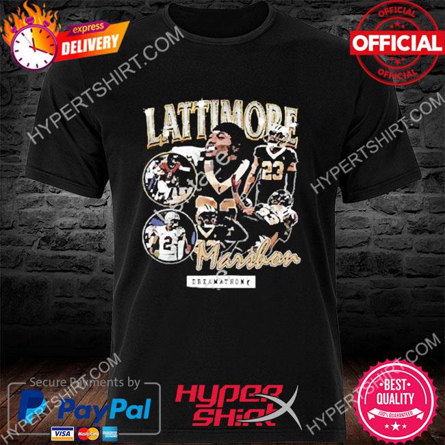 Official Tyrann Mathieu Wearing Marshon Lattimore Dreamathon Shirt
