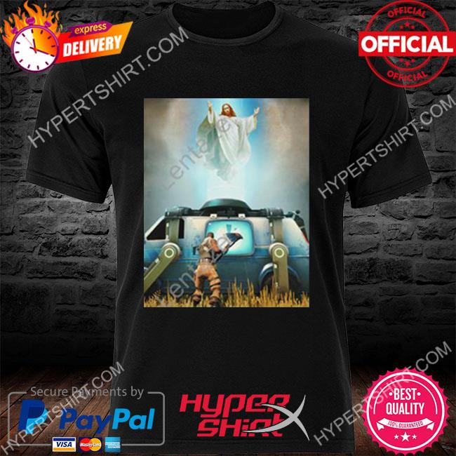 Official Wearable Clothing Merch Jesus Resurrection X Fortnite Shirt