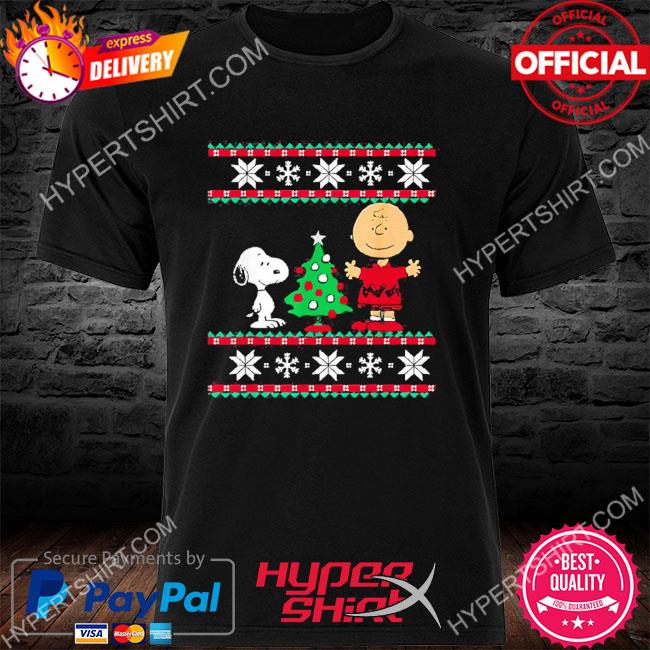Peanuts Snoopy And Charlie Christmas Ugly Christmas Sweatshirt