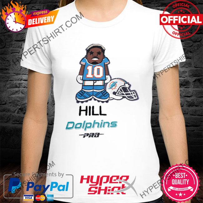 Pro Standard Tyreek Hill Miami Dolphins Player Avatar Graphic T