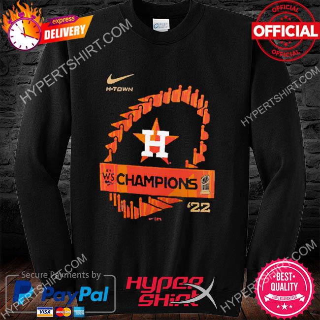 Official Houston Astros Nike 2022 World Series Champions Team Tri-Blend  T-Shirt, hoodie, sweater, long sleeve and tank top