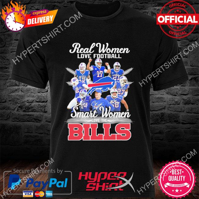 Real Women Love Football Smart Women Love The Buffalo Bills Abbey Road  Signatures Shirt, hoodie, sweater, long sleeve and tank top