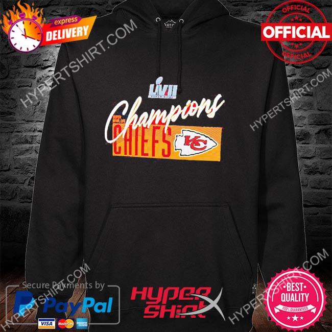 Kansas City Chiefs Nike Women's Super Bowl LVII Champions Iconic Fleece Pullover  Hoodie - Gray