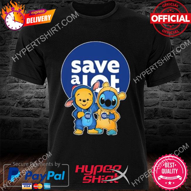 Official Friends Baby Pooh and Stitch save a lot shirt