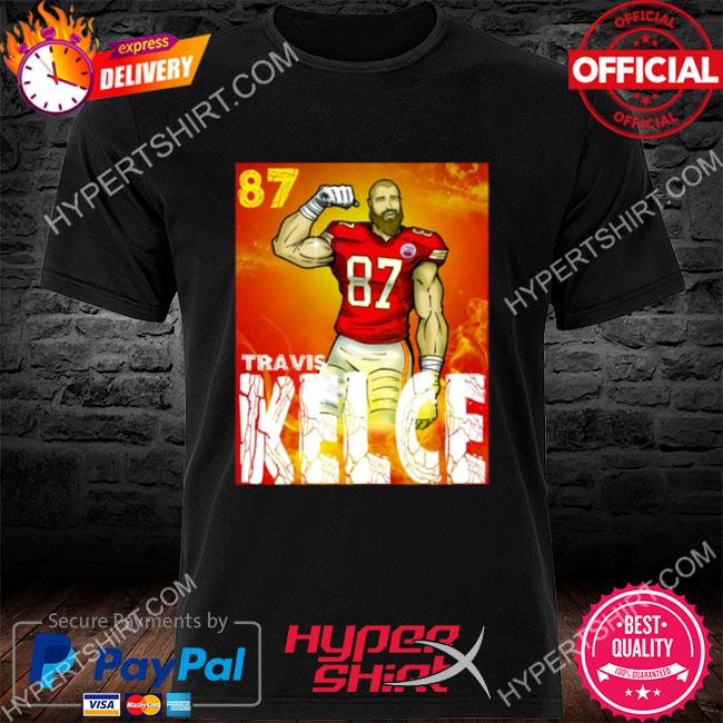 Travis Kelce Kansas City Chiefs Player Graphic T-shirt,Sweater