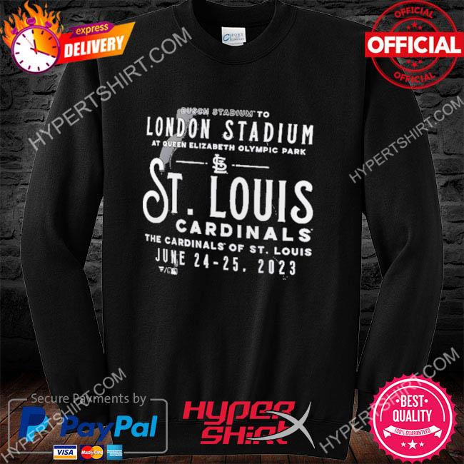 St. Louis Cardinals Iconic Busch Stadium To London At Queen Elizabeth  Olympic Part T-shirt, hoodie, sweater, long sleeve and tank top