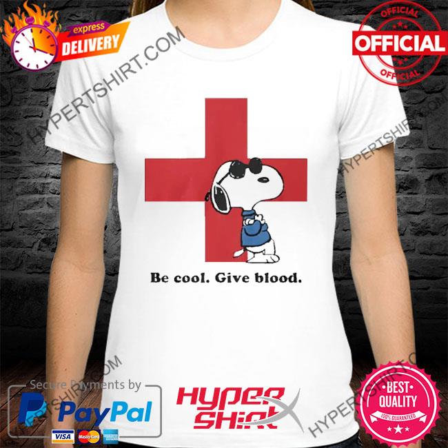 American Red Cross Snoopy Long Slevee