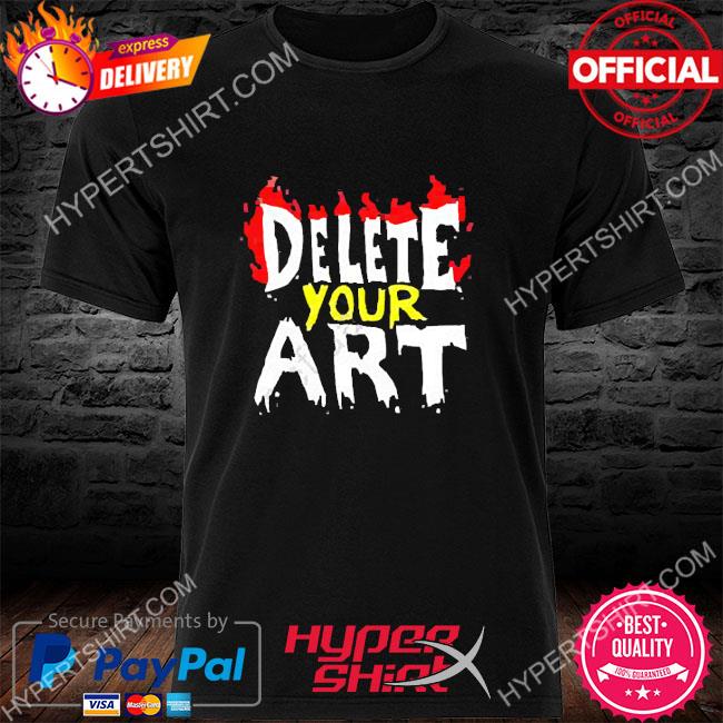 Drawfee Show Delete Your Art New 2023 Shirt