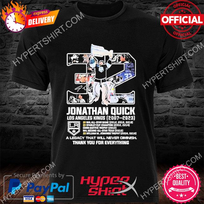 Official Jonathan Quick Champion Shirt, hoodie, sweater, long sleeve and  tank top