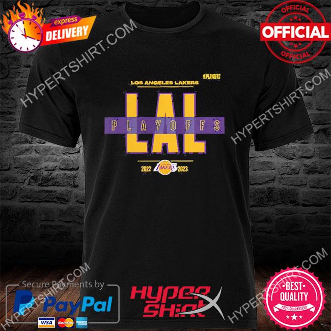 Nba Store Los Angeles Lakers 2023 Nba Playoffs Jump Ball Shirt