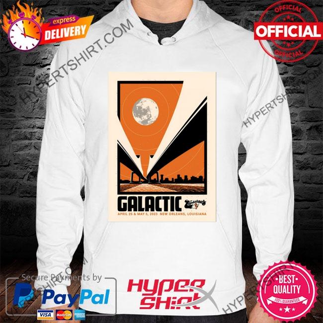 Official 2023 galactic band new orleans la s hoodie