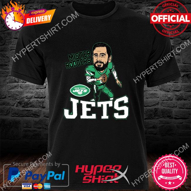 Official aaron Rodgers New York Jets Homage Caricature 2023 T-Shirt