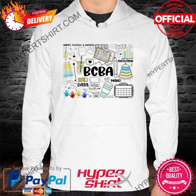 Official bcba behavior analyst special education teacher therapist s hoodie