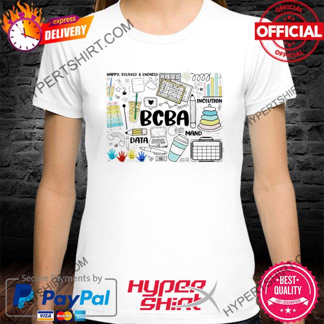 Official bcba behavior analyst special education teacher therapist shirt