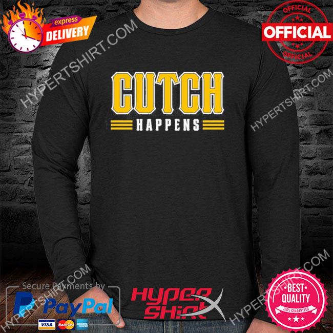 Official cutch happens a.j. burnett shirt, hoodie, sweater, long