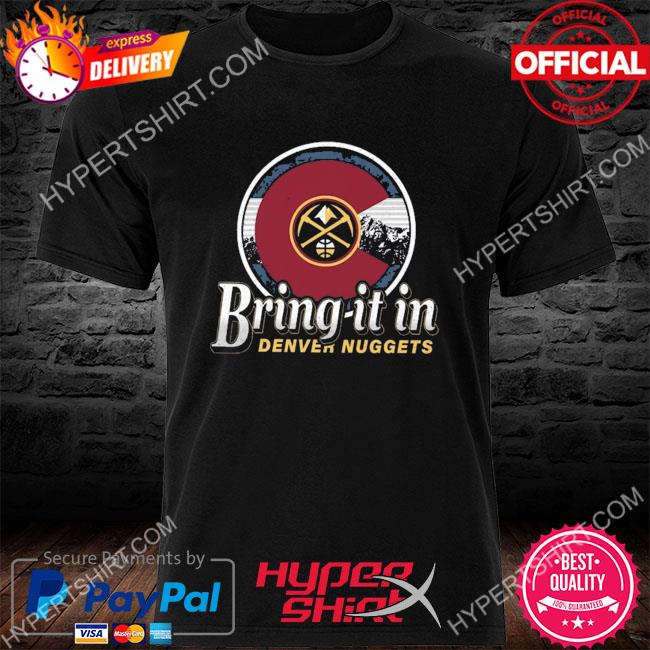 Official denver Nuggets Hometown Regional Franklin 2023 T-Shirt