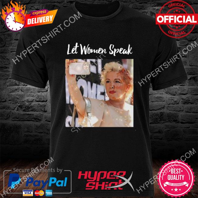 Official elon musk kellie jay keen let women speak shirt