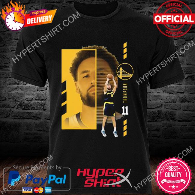 Official klay thompson royal golden state warriors jump pass shirt