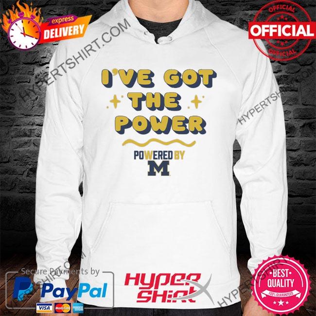 Official michigan wolverines gameday couture girls youth poweredby got the power s hoodie