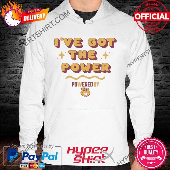 Official minnesota Golden Gophers Gameday Couture Girls Youth PoweredBy Got the Power hoodie